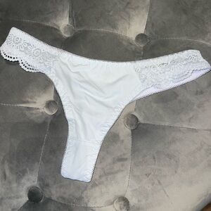 White thong